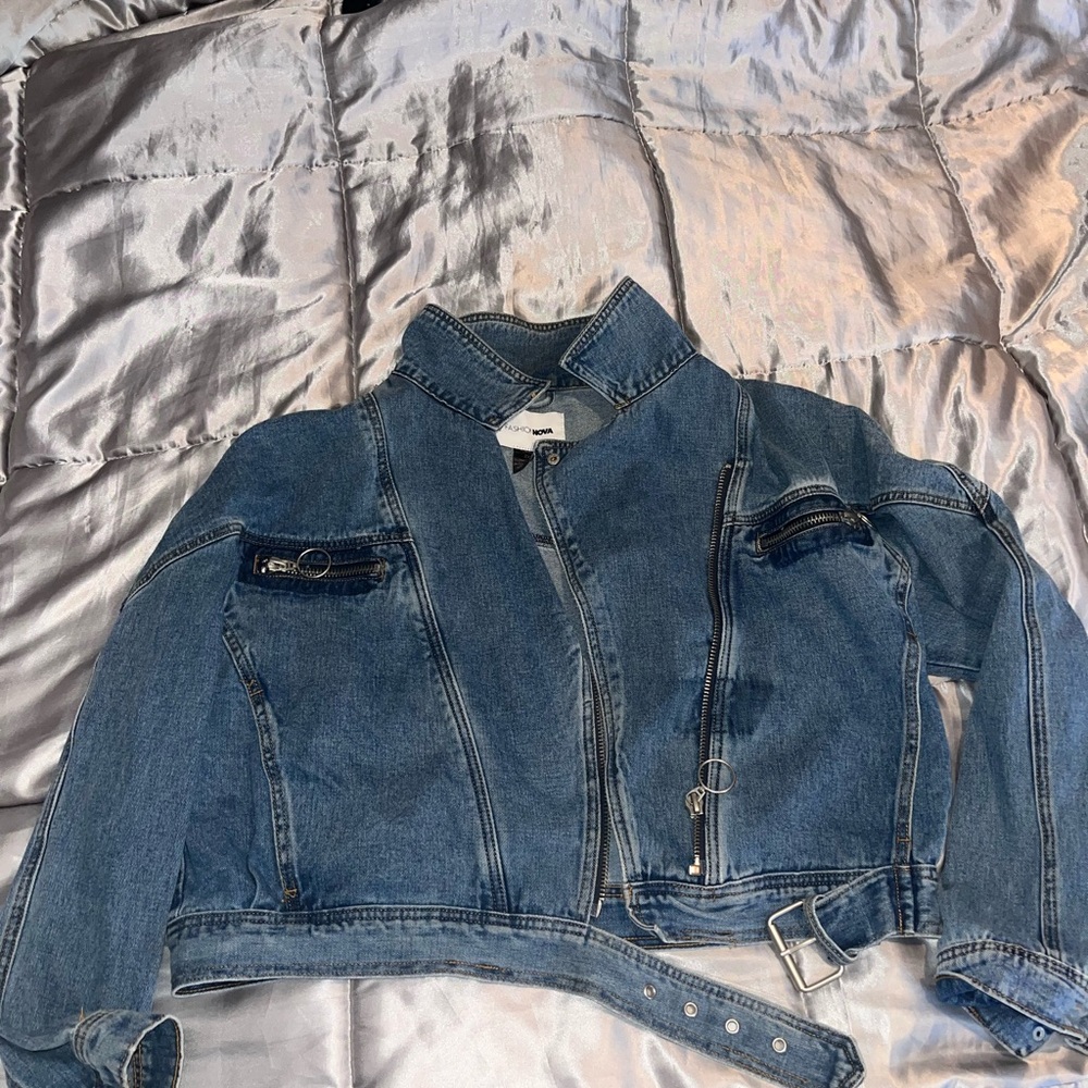 Fashion Nova Blue Jean Jacket